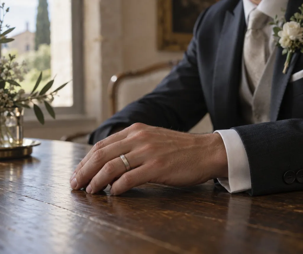 Bague de mariage pour homme : choisir une alliance adaptée à sa main et à son quotidien